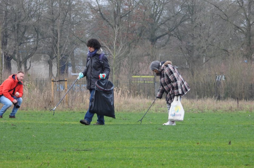 Nieuwjaars schoonmaakactie