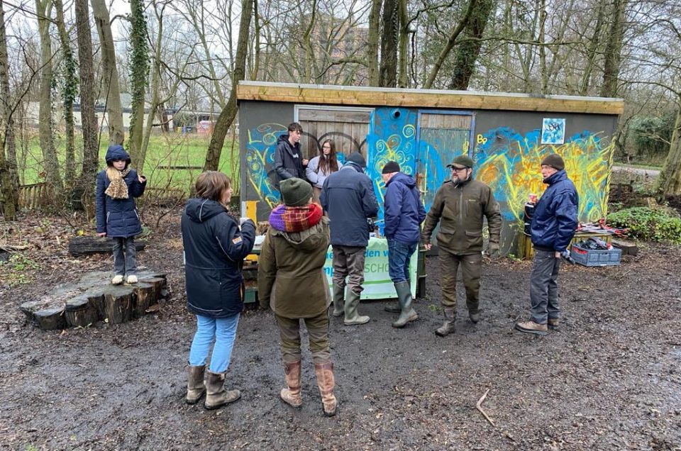Nieuwjaars schoonmaakactie van de Vogelgroep Kampen